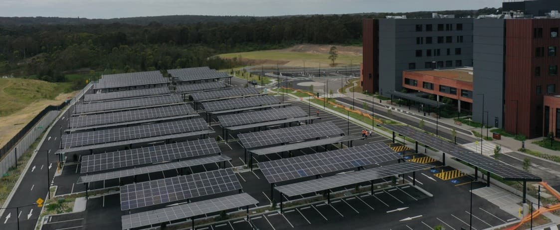 Maitland Hospital Solar project hero photo